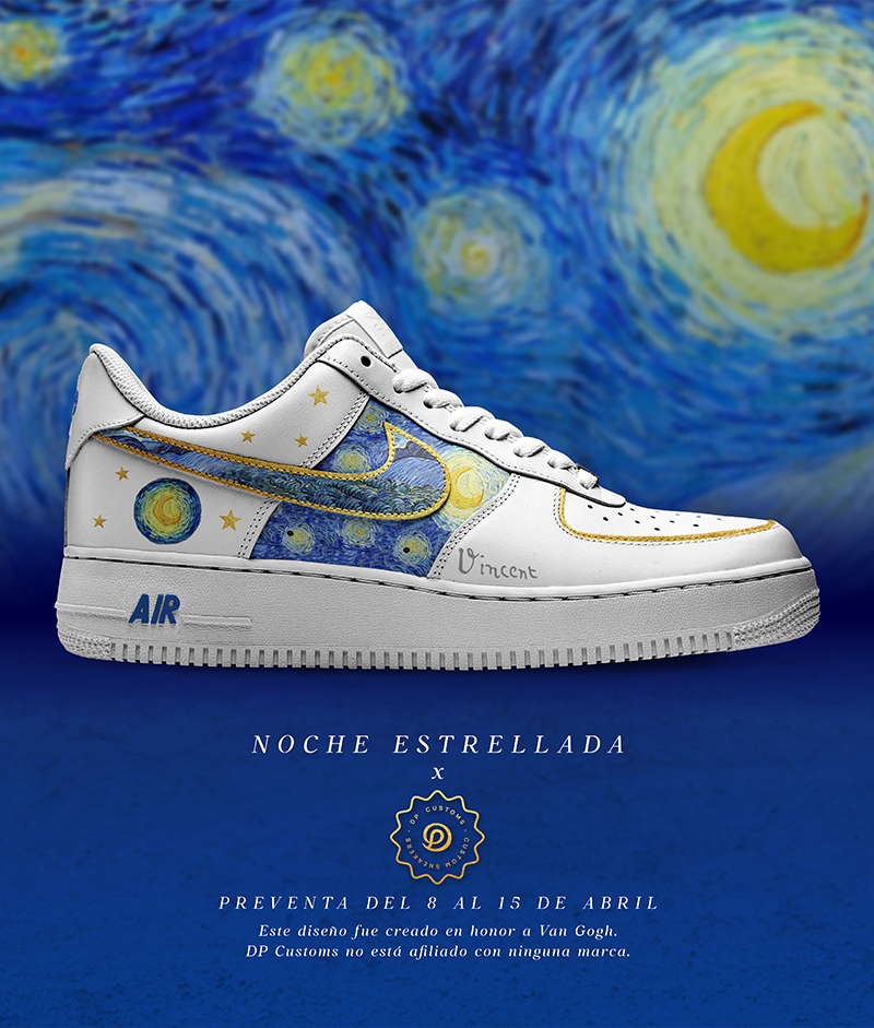 Noche Estrellada Zapatillas Night Tenis Noche Estrellada Van Gogh